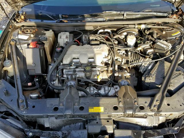 1G2WK52J61F124364 - 2001 PONTIAC GRAND PRIX BLACK photo 7