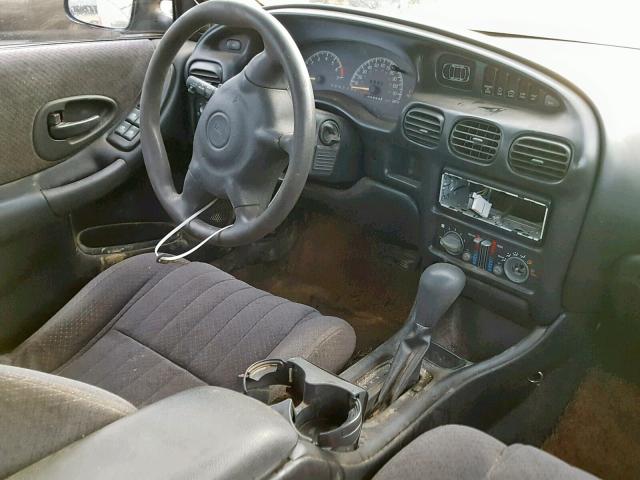 1G2WK52J61F124364 - 2001 PONTIAC GRAND PRIX BLACK photo 9