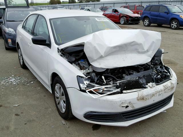 3VW2K7AJ4DM412912 - 2013 VOLKSWAGEN JETTA BASE Սպիտակ լուսանկար 1