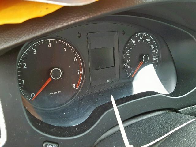 3VW2K7AJ4DM412912 - 2013 VOLKSWAGEN JETTA BASE Սպիտակ լուսանկար 8