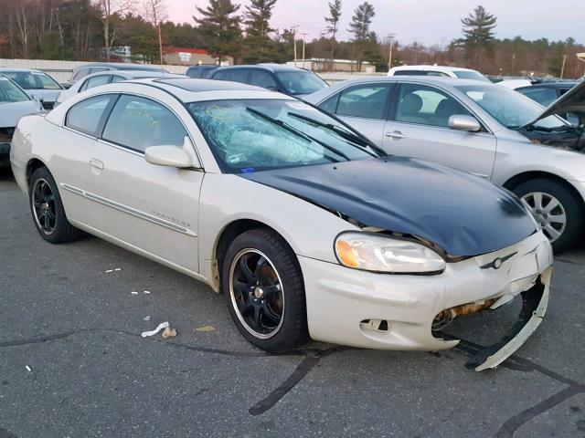 4C3AG52H81E125657 - 2001 CHRYSLER SEBRING LX WHITE photo 1