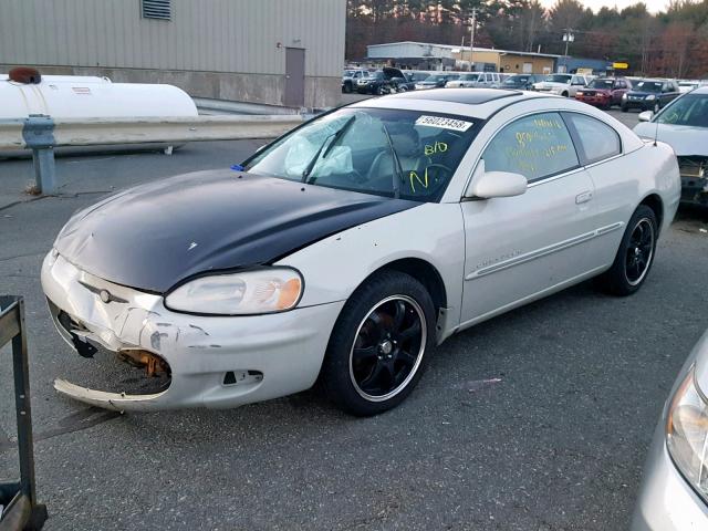 4C3AG52H81E125657 - 2001 CHRYSLER SEBRING LX WHITE photo 2