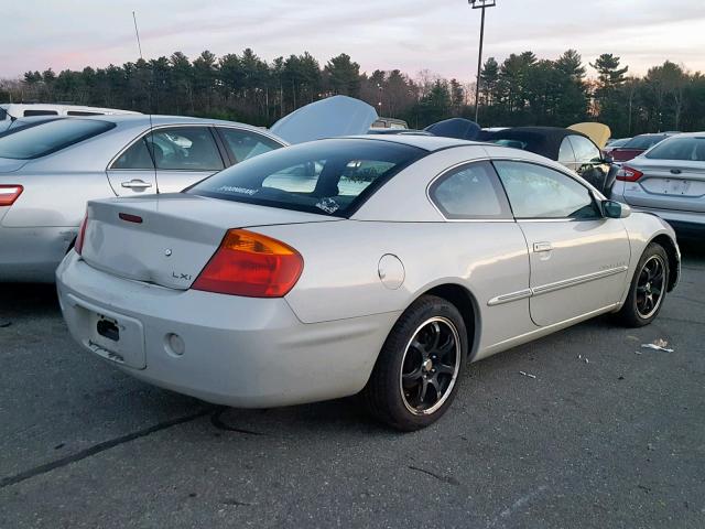 4C3AG52H81E125657 - 2001 CHRYSLER SEBRING LX WHITE photo 4