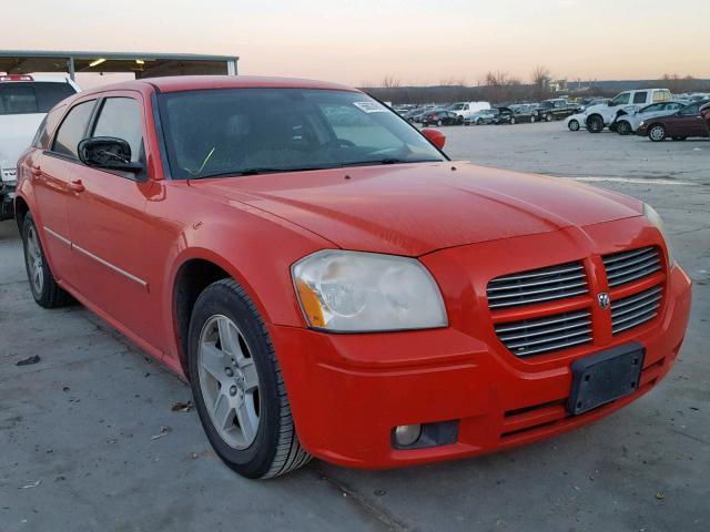 2D4FV47VX7H837304 - 2007 DODGE MAGNUM SXT RED photo 1