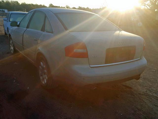 WAULT64B62N060645 - 2002 AUDI A6 3.0 QUA TAN photo 3