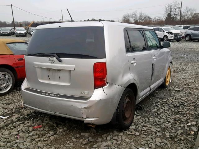 JTLKE50E591075629 - 2009 TOYOTA SCION XB Күміс фото 4
