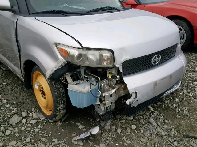 JTLKE50E591075629 - 2009 TOYOTA SCION XB Күміс фото 9