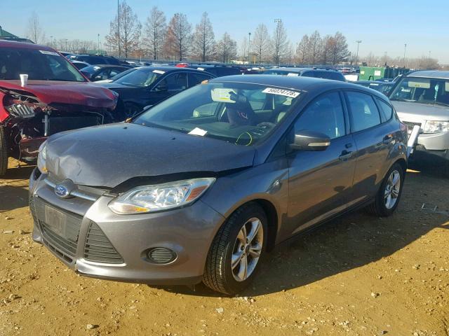 1FADP3K22DL106957 - 2013 FORD FOCUS SE GRAY photo 2