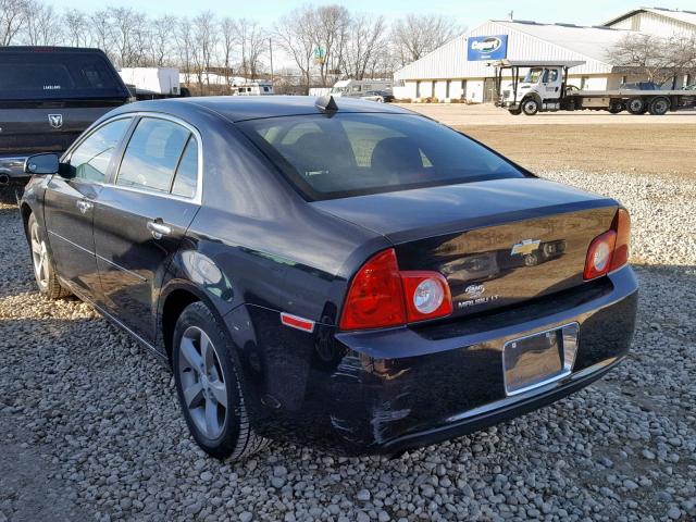 1G1ZC5E08CF233204 - 2012 CHEVROLET MALIBU 1LT 黑色 照片 3