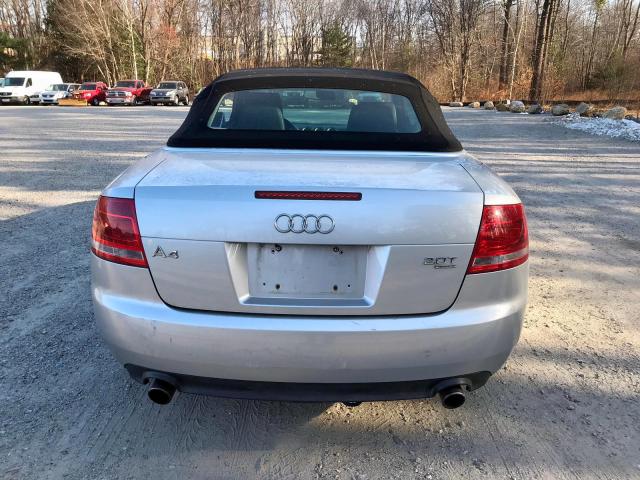 WAUDF48H17K034929 - 2007 AUDI A4 2.0T CA SILVER photo 5