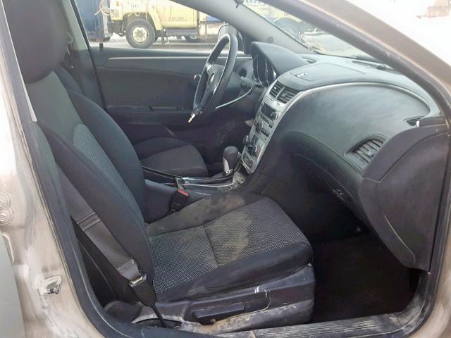 1G1ZC5E13BF386872 - 2011 CHEVROLET MALIBU 1LT GOLD photo 5
