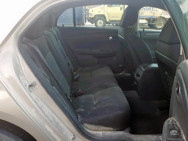 1G1ZC5E13BF386872 - 2011 CHEVROLET MALIBU 1LT GOLD photo 6