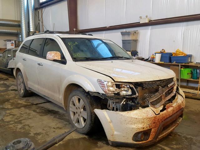 3C4PDDFG1CT239899 - 2012 DODGE JOURNEY R/ WHITE photo 1