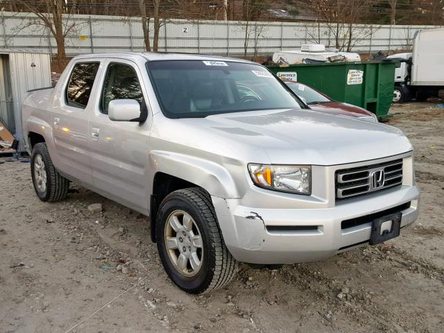 2HJYK16516H531925 - 2006 HONDA RIDGELINE SILVER photo 1