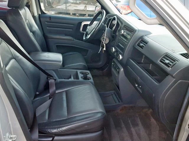 2HJYK16516H531925 - 2006 HONDA RIDGELINE SILVER photo 5