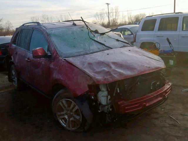 2FMDK48C27BA83114 - 2007 FORD EDGE SEL BURGUNDY photo 1