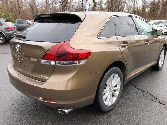 4T3BA3BB9DU035661 - 2013 TOYOTA VENZA LE BROWN photo 3