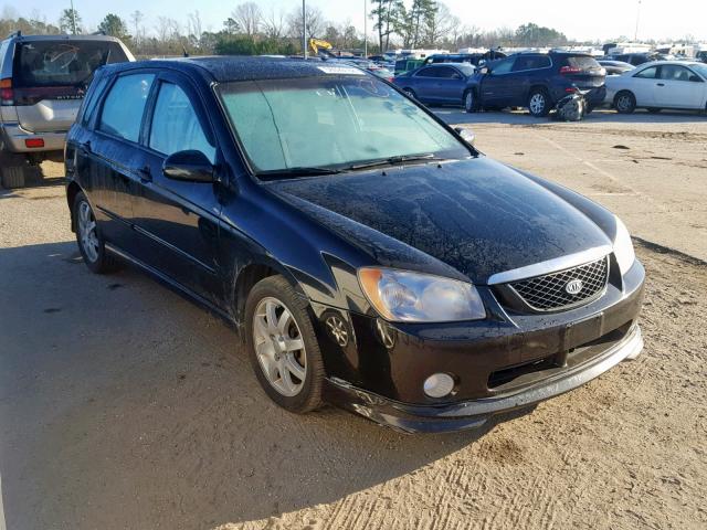 KNAFE161065246153 - 2006 KIA SPECTRA5 BLACK photo 1