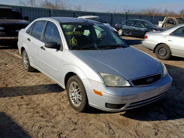 1FAFP34N87W288649 - 2007 FORD FOCUS ZX4 SILVER photo 1