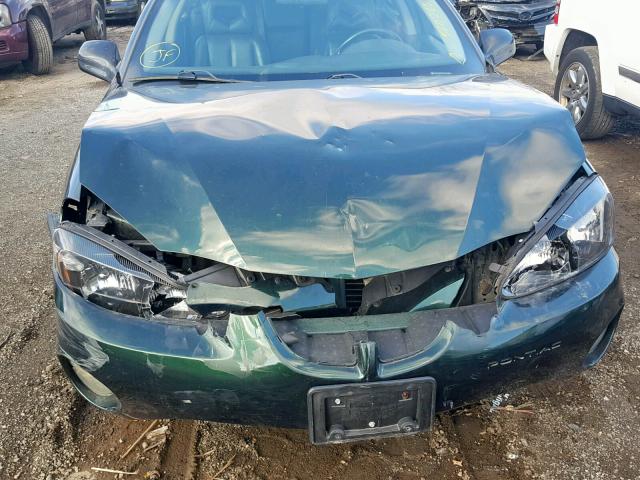 2G2WS522X41104705 - 2004 PONTIAC GRAND PRIX GREEN photo 7