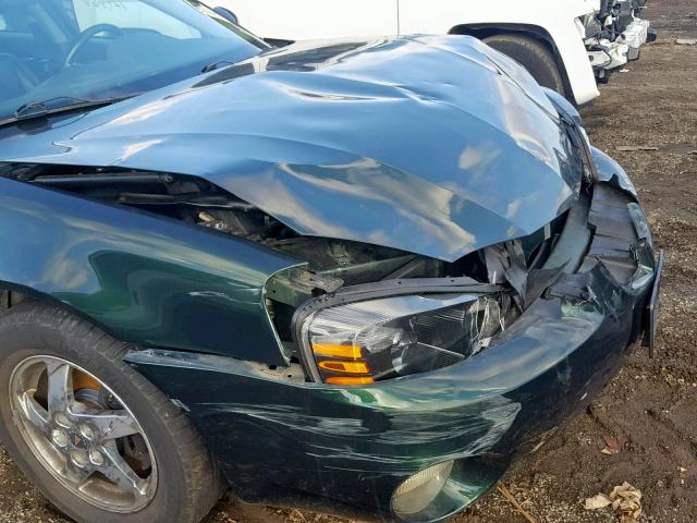2G2WS522X41104705 - 2004 PONTIAC GRAND PRIX GREEN photo 9