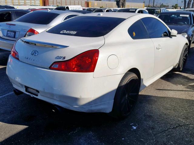 JN1CV6EK6CM424052 - 2012 INFINITI G37 BASE WHITE photo 4