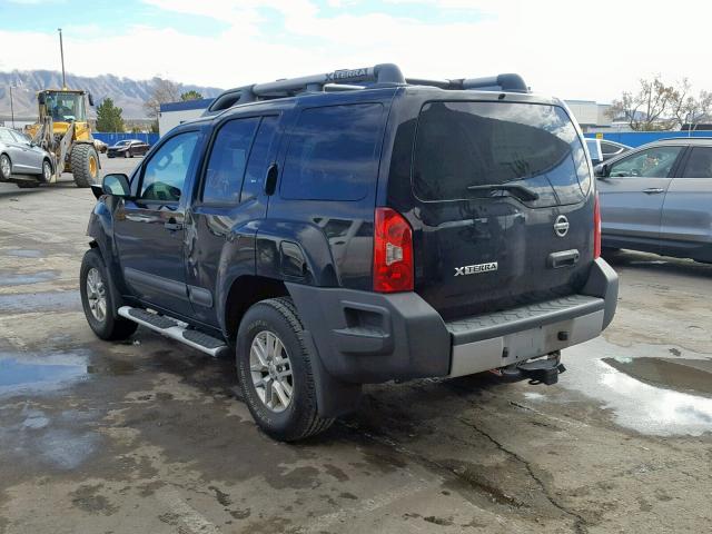 5N1AN0NW0FN660260 - 2015 NISSAN XTERRA X BLACK photo 3