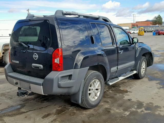 5N1AN0NW0FN660260 - 2015 NISSAN XTERRA X BLACK photo 4