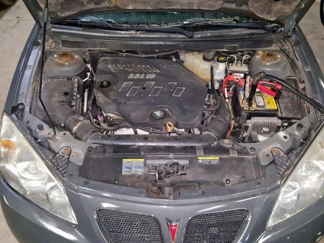 1G2ZH57N984206487 - 2008 PONTIAC G6 GT GRAY photo 7