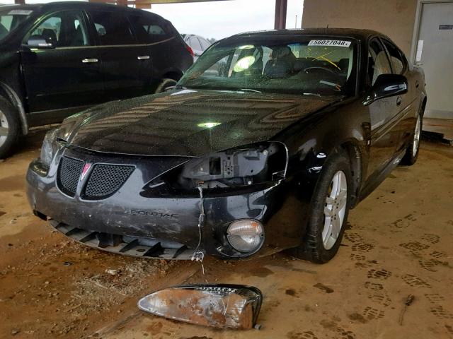 2G2WR554571111607 - 2007 PONTIAC GRAND PRIX BLACK photo 2
