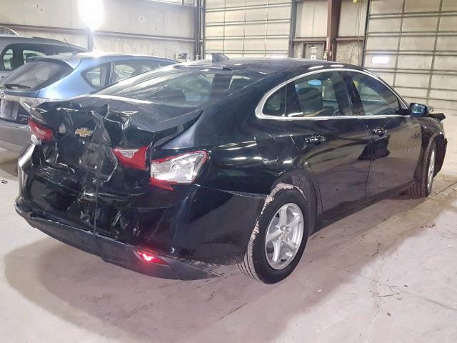1G1ZC5ST9JF119515 - 2018 CHEVROLET MALIBU LS 黑色 照片 4