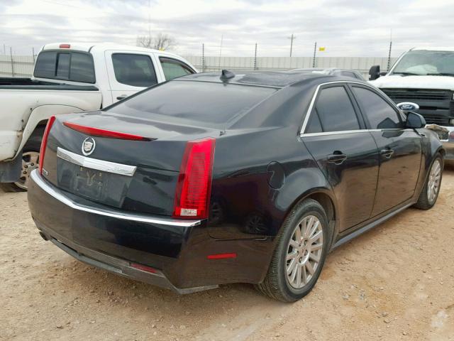 1G6DF5E50C0145256 - 2012 CADILLAC CTS LUXURY BLACK photo 4