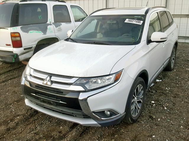 JA4AD3A38GZ022282 - 2016 MITSUBISHI OUTLANDER WHITE photo 2