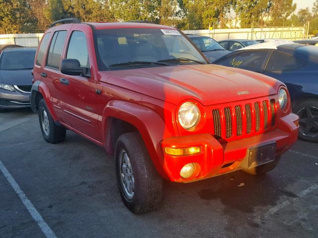 1J4GK58K84W298189 - 2004 JEEP LIBERTY LI RED photo 1