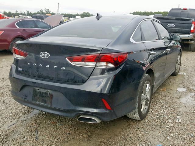 5NPE34AF6JH607886 - 2018 HYUNDAI SONATA SPO BLACK photo 4