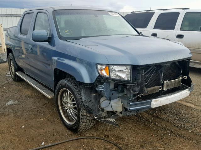 2HJYK16518H520328 - 2008 HONDA RIDGELINE BLUE photo 1