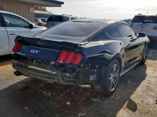 1FA6P8CF9H5280638 - 2017 FORD MUSTANG GT BLACK photo 4