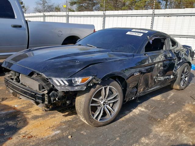 1FA6P8CF9H5280638 - 2017 FORD MUSTANG GT BLACK photo 9