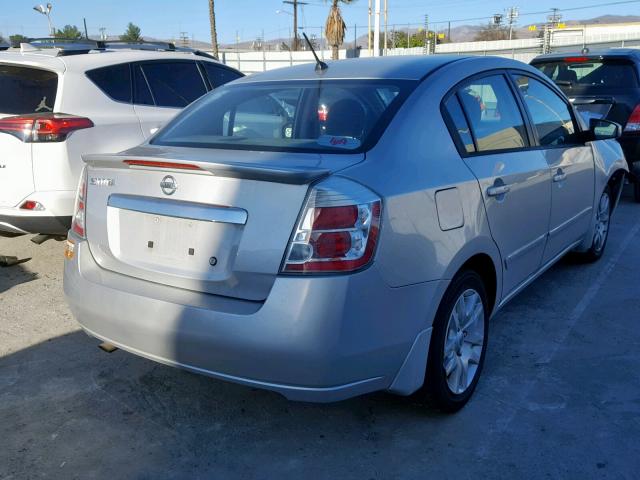 3N1AB6AP6BL688009 - 2011 NISSAN SENTRA 2.0 SILVER photo 4