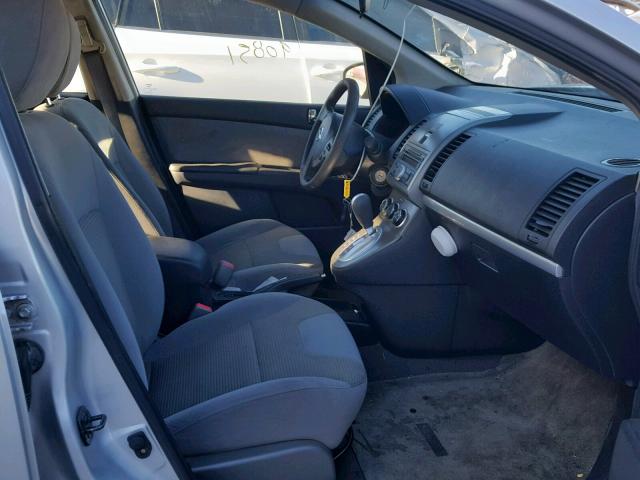 3N1AB6AP6BL688009 - 2011 NISSAN SENTRA 2.0 SILVER photo 5