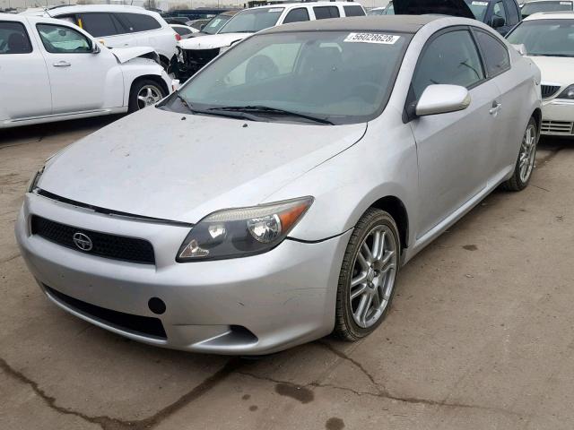 JTKDE177570162530 - 2007 TOYOTA SCION TC Gümüş foto 2