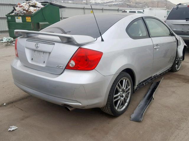 JTKDE177570162530 - 2007 TOYOTA SCION TC Gümüş foto 4