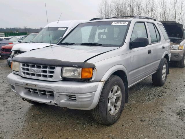 4S2CM58WXX4354932 - 1999 ISUZU RODEO S SILVER photo 2