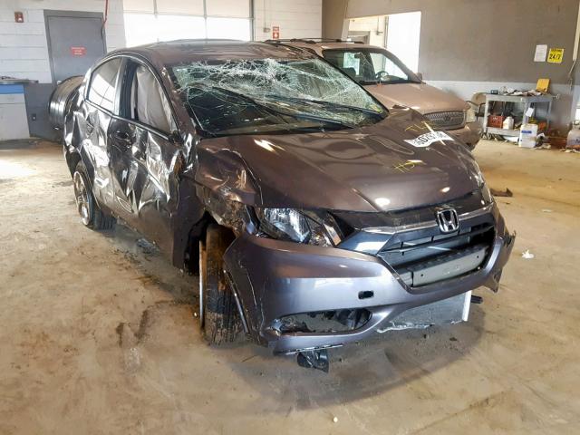 3CZRU6H59GM768396 - 2016 HONDA HR-V EX GRAY photo 1