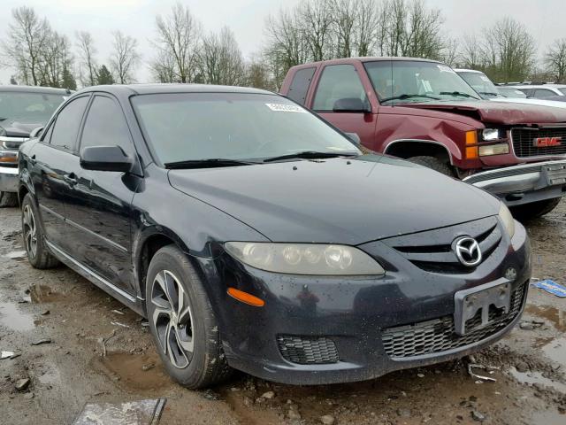 1YVHP80D775M10897 - 2007 MAZDA 6 S BLACK photo 1