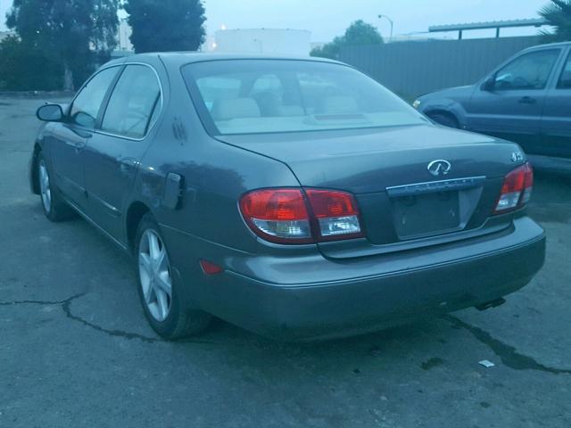 JNKDA31A93T117309 - 2003 INFINITI I35 GRAY photo 3