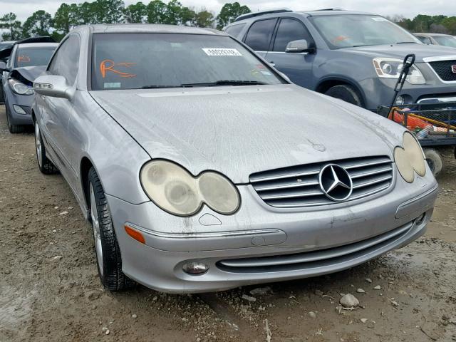 WDBTJ65J65F147988 - 2005 MERCEDES-BENZ CLK 320C SILVER photo 1