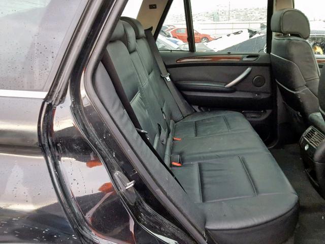 5UXFB535X6LV22598 - 2006 BMW X5 4.4I BLACK photo 6