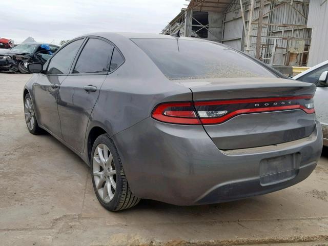 1C3CDFBA4DD182251 - 2013 DODGE DART SXT CHARCOAL photo 3