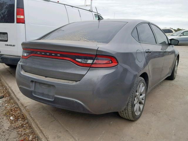 1C3CDFBA4DD182251 - 2013 DODGE DART SXT CHARCOAL photo 4